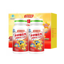汤臣倍健多种维生素咀嚼片(4-10岁) 优惠装（60片*2）- 超级飞侠装