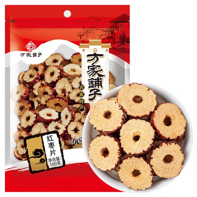 【方家铺子】红枣片100g/袋装