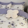 罗曼罗兰全棉四件套 伊芙花语 兰-4