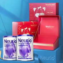 Neurio®纽瑞优乳铁蛋白调制乳粉（免疫版）180g*2罐（礼盒装）