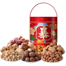 鲜记 暴富桶坚果礼0.898kg