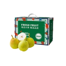 嗨果粒 库尔勒香梨优选3斤 上架时间1月1日下架时间2月28日