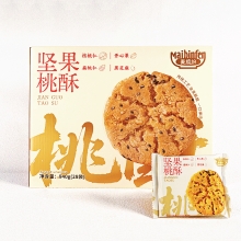 麦缤纷坚果桃酥礼盒840g