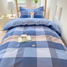 罗曼罗兰全棉三件套  查里世家-灰