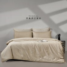 罗曼罗兰全棉提花四件套 浅调星芒 TJ008