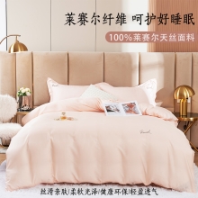 罗曼罗兰天丝四件套 洛华