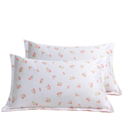 罗曼罗兰全棉枕套 对装 淡妆初夏