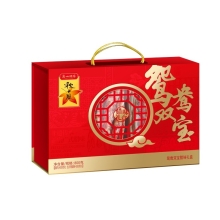 【广州酒家】 鸳鸯双宝 腊味礼盒800g