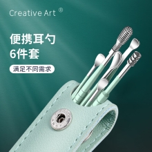 Creative Art 耳勺-薄荷绿-6件套(特供款)