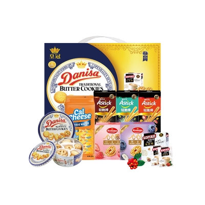 【皇冠丹麦】 进口零食 大礼包1186g