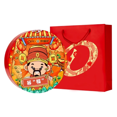 【德芙&徐福记】 双福悦礼635g