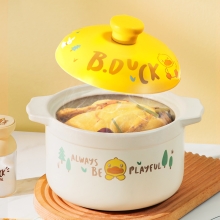炊大皇B.Duck小黄鸭陶瓷煲3.5L XHY3501TC
