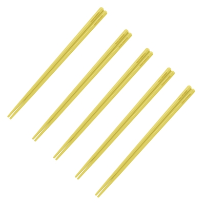 炊大皇B.Duck小黄鸭抗菌合金筷5双 XHY01KZ