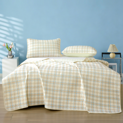 红豆家纺全棉斜纹印花四件套
（花色：轻婉花语） 被套 200*230cm
床单 230*245cm
枕套 48*74cm*2 HDT26306